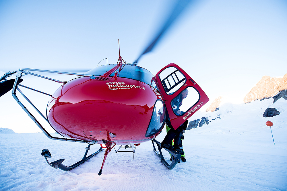 Einsatz auf dem Jungfraujoch - Top of Europe