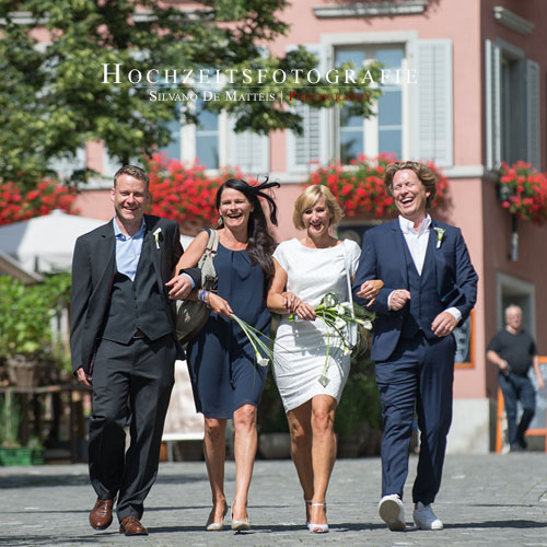 Hochzeitsfotografie mit fröhlichen Bildideen von Silvano de Matteis